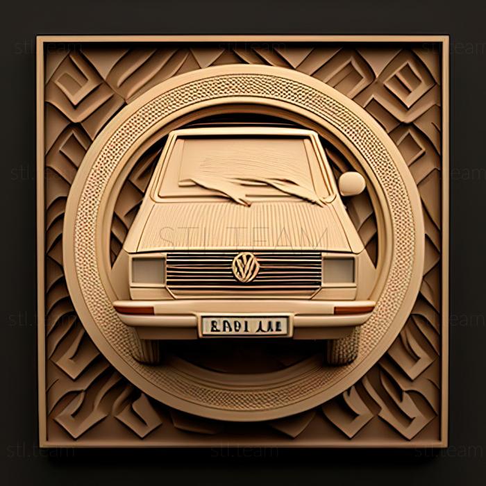3D model Volkswagen Santana (STL)